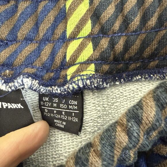 Adidas IVY PARK Sweatpants Youth Kids Size Medium Houndstooth Joggers - Picture 13 of 14